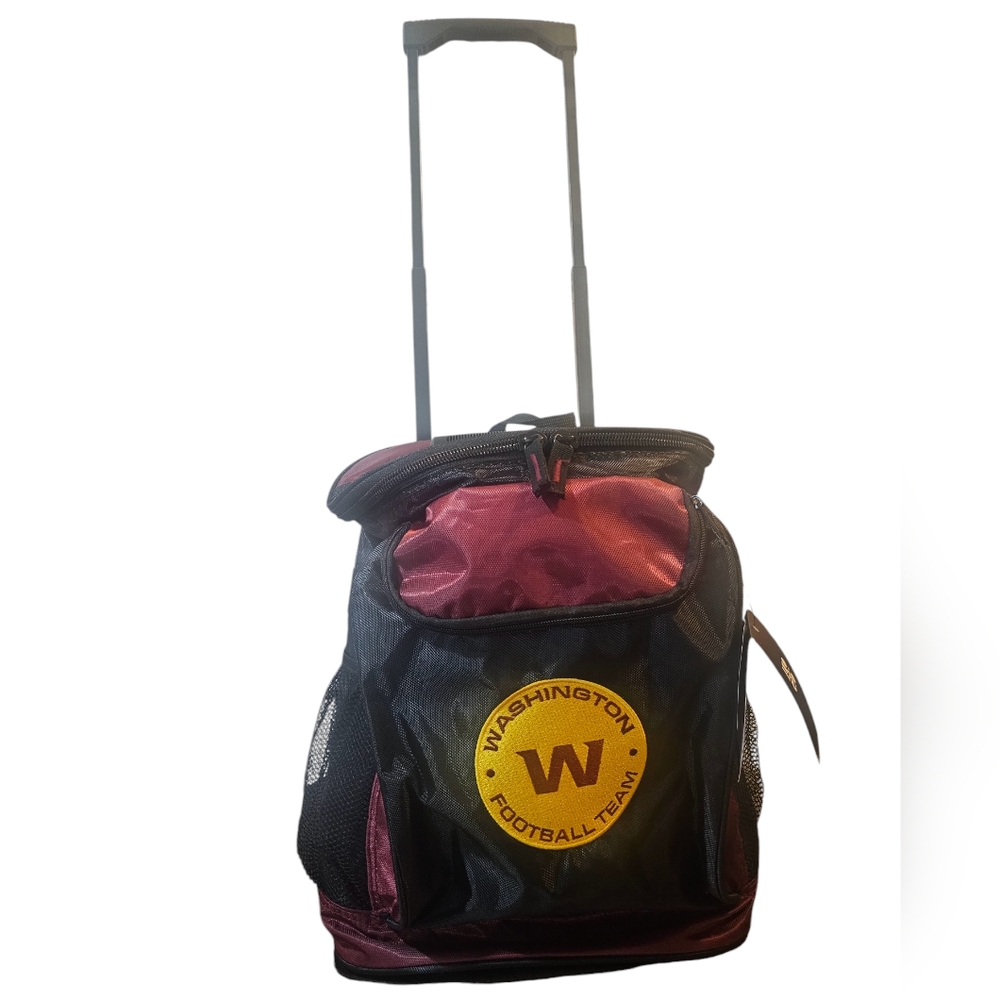 Logo NFL Cooler, 14" x 11" x 21", Burgundy, black and gold
